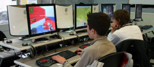 cyber café